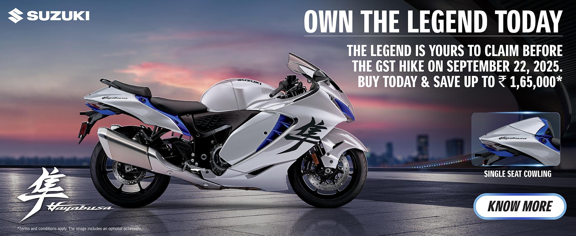 Suzuki Hayabusa Banner